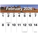 aerial view a group of hotline(r) products big numbers appointment calendar - stapled, image 13 of 24