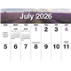 aerial view a group of hotline(r) products big numbers appointment calendar - stapled, image 19 of 24