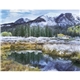 aerial view a group of rocky mountains - spiral - good value calendars(r), image 24 of 24