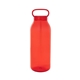 aerial view a translucent red 32 oz kenny rpet bottle, image 1 of 2