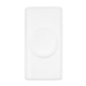 aerial view a white rabs smart watch power bank, image 1 of 2