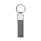 aerial view a heathered gray smith rpet key tag, image 1 of 3