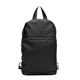 aerial view a black caleb rpet convertible backpack and sling bag, image 1 of 3
