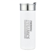 aerial view a white 18 oz double wall stainless steel vacuum tumbler with copper lining, image 1 of 4