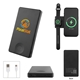 a group of rabs magnetic wireless power bank watch charger