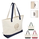 a group of large starboard recycled cotton canvas tote bag