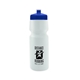 a translucent frost bottle & royal blue lid the cyclist - 24 oz bike bottle