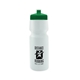 a translucent frost bottle & green lid the cyclist - 24 oz bike bottle