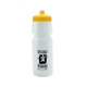 a translucent frost bottle & yellow lid the cyclist - 24 oz bike bottle