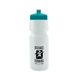 a translucent frost bottle & teal lid the cyclist - 24 oz bike bottle