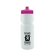 a translucent frost bottle & pink lid the cyclist - 24 oz bike bottle