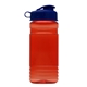 a red bottle & frost infuser basket & reflex blue lid groove 20 oz tritan(tm) infuser bottle with flip lid and tritan(tm) infuser