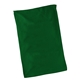 aerial view a green microfiber rally towel, image 1 of 2