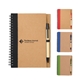 a group of the eco spiral notebook with pen