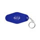 aerial view a royal recycled abs motel keychain, image 1 of 4