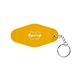 aerial view a summit yellow recycled abs motel keychain, image 1 of 4