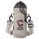 aerial view a mushroom academy eco - friendly water bottle bag with storage pocket, image 1 of 4