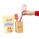 aerial view a group of lifes batter with pancakes kitchen essentials gift set, image 6 of 7