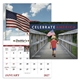 aerial view a group of celebrate america - window calendar, image 1 of 18