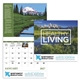 aerial view a group of healthy living - stapled calendar, image 1 of 19