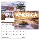 aerial view a group of landscapes of america - window calendar, image 2 of 21