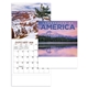 aerial view a group of landscapes of america - mini calendar, image 2 of 23