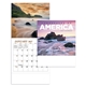 aerial view a group of landscapes of america - mini calendar, image 2 of 19