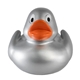 aerial view a silver mini leisure rubber duck for promotion, image 1 of 5
