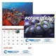 aerial view a group of ocean glory - stapled calendar, image 1 of 19