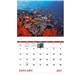 aerial view a group of ocean glory - stapled calendar, image 3 of 19