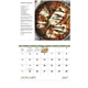aerial view a group of delicious dining - stapled calendar, image 3 of 19
