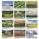 aerial view a group of scenic almanac calendar, image 11 of 23