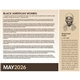 aerial view a group of african - american heritage barack obama calendar, image 16 of 23