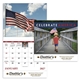 aerial view a group of good value(tm) celebrate america - stapled calendar, image 1 of 19