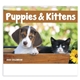 aerial view a group of puppies kittens - spiral calendar, image 4 of 24