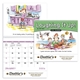 aerial view a group of good value(tm) laughing it up - spiral calendar, image 1 of 24