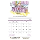 aerial view a group of good value(tm) laughing it up - spiral calendar, image 9 of 24