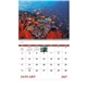 aerial view a group of ocean glory - spiral calendar, image 3 of 24