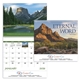 aerial view a group of eternal word without funeral planner - spiral calendar, image 1 of 24