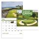 aerial view a group of fairways greens - spiral calendar, image 2 of 24