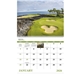aerial view a group of fairways greens - spiral calendar, image 6 of 24