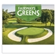 aerial view a group of fairways greens - spiral calendar, image 9 of 24