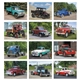 aerial view a group of treasured trucks - spiral calendar, image 7 of 24