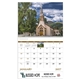 aerial view a group of scenic churches - spiral calendar, image 2 of 19