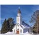 aerial view a group of scenic churches - spiral calendar, image 14 of 24