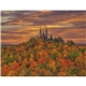 aerial view a group of scenic churches - spiral calendar, image 18 of 19