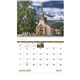 aerial view a group of scenic churches - spiral calendar, image 3 of 19
