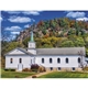 aerial view a group of scenic churches - spiral calendar, image 22 of 24