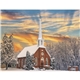 aerial view a group of scenic churches - spiral calendar, image 23 of 24