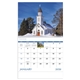 aerial view a group of scenic churches - spiral calendar, image 8 of 24